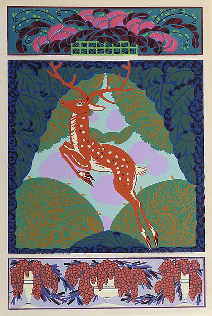 Formes et couleurs: vingt planches en couleurs contenant soixante-sept motifs decoratifs